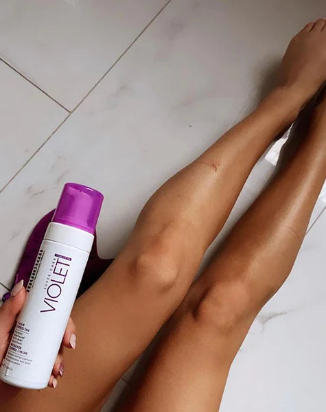 Violet Self Tan Foam