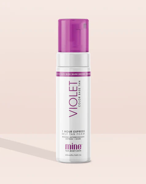 Violet Self Tan Foam